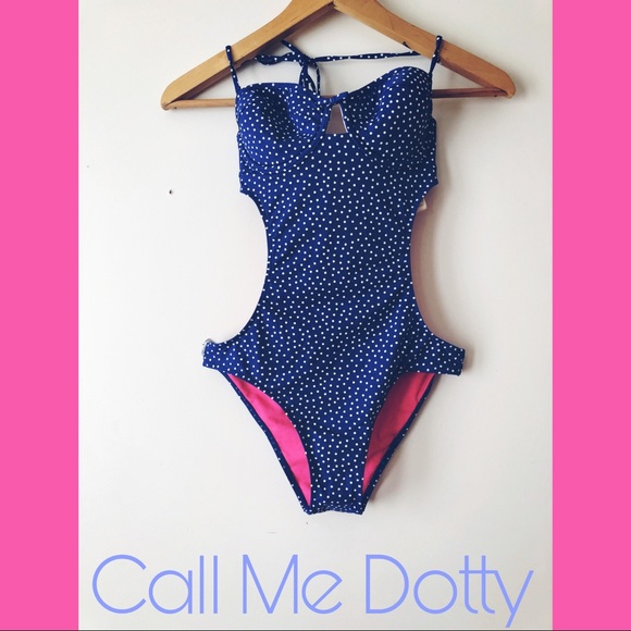 Abercrombie & Fitch Other - Abercrombie & Fitch Small Polka Dot Swimsuit NWT